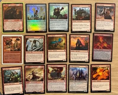 Casual Budget MTG Commander Deck Mono Red Clones W/ Grishnakh, Brash Instigator - Image 1 of 4