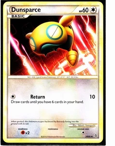 Pokemon Card HS Unleashed Single Card Uncommon Dunsparce 29/95 - Picture 1 of 2