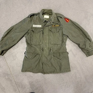 Chaqueta de Campo del Ejército M51 True Vintage Años 60 Regular Pequeña Increíble Estado Envío Gratis - Imagen 1 de 7
