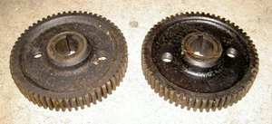 1949-64 AJS Matchless twin 500-650 pair cam drive gears - Bild 1 von 1