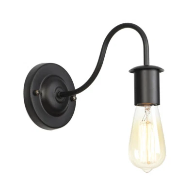 2Pcs Industrial Wall Lamp Gooseneck Sconce Retro Wall Light Fixture for Bedside - Image 1 of 4