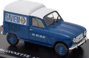 Atlas Renault R 4 Fourgonnette Assistance Saviem 1967 1:43 Scale 4 Inch Diecast - Picture 1 of 4