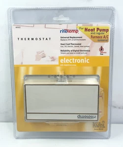 New - Ritetemp 8010 Universal Electronic Thermostat Heat Pump Furnace AC - Picture 1 of 4