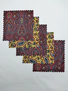 32 5" Quilting Fabric Squares Quilting Charm Pack Pre Extravagant Paisley  - Picture 1 of 1