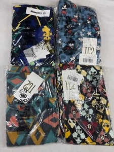 4 Pair New Disney Tall Curvy2 LuLaRoe Mickey Mouse Leggings TC2 23 - Picture 1 of 2