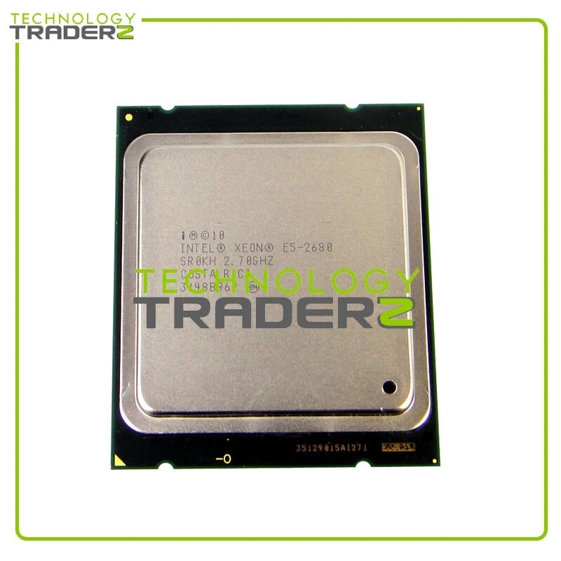 LOT OF 2 SR0KH Intel Xeon E5-2680 8 Core 2.7GHz 20MB 130W Processor Pulled - Image 1 of 1