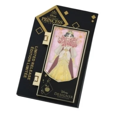 Prendedor con bisagras Disney Store Blancanieves Colección de Diseñadores Disney Nuevo Sellado - Imagen 1 de 4