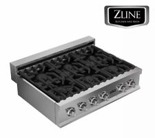 New ListingZline 36" Rangetop with 6 Gas Burners Stainless Steel Kitchen (Rt36) Cooktop