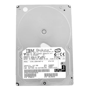 IBM Hard Drive 120GB IC35L120AVVA07-0 2MB 7200RPM ATA 3.5" - Picture 1 of 5