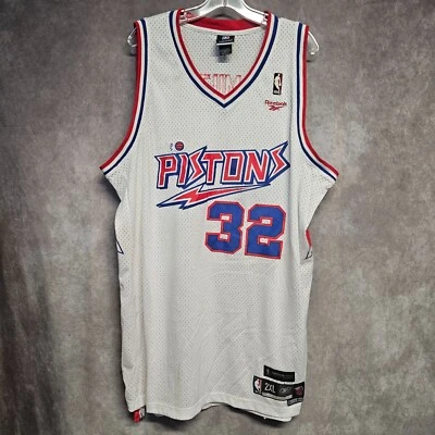Camiseta deportiva Reebok Rewind HWC Detroit Pistons Richard Hamilton 32 2XL rara de colección Foto 1 de 4