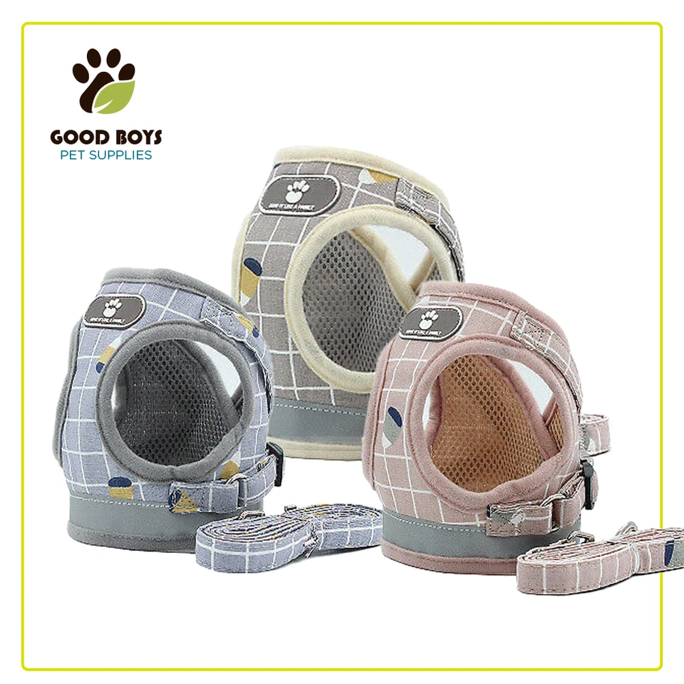 ARNÉS DE MALLA ACOLCHADO REFLECTANTE PARA PERRO GATO TRANSPIRABLE VENDEDOR DE EE. UU. Foto 1 de 4