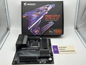 GIGABYTE B650 AORUS ELITE AX V2 AM5 LGA 1718 AMD ATX Motherboard READ/FOR PARTS - Bild 1 von 9