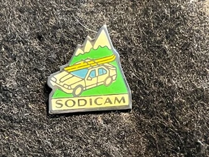 PINS PIN ENAMEL OLYMPIC OLYMPIQUE ALBERTVILLE 92 1992 RENAULT 19 - Imagen 1 de 1