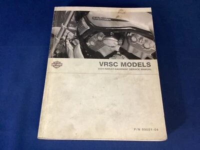 Harley-Davidson VRSC Models 2004 usada manual de servicio de fábrica, 99501-04* Foto 1 de 4