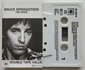BRUCE SPRINGSTEEN - THE RIVER (CBS 4088510) 1980 EUROPE CASSETTE TAPE - Picture 1 of 3