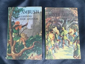 Ladybird Series 549 Set Of x2 The Ambush, The Silver Arrow - ACCEPTABLE - Imagen 1 de 11