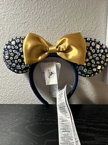 Diadema Orejas Joyadas 50 Aniversario Disney Parks Minnie Mouse WDW 2022 - NUEVA - Imagen 1 de 6