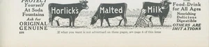 1914 Horlicks Malted Milk Woman Milking Cows Protect Yourself Vtg Print Ad CO6 - Picture 1 of 1