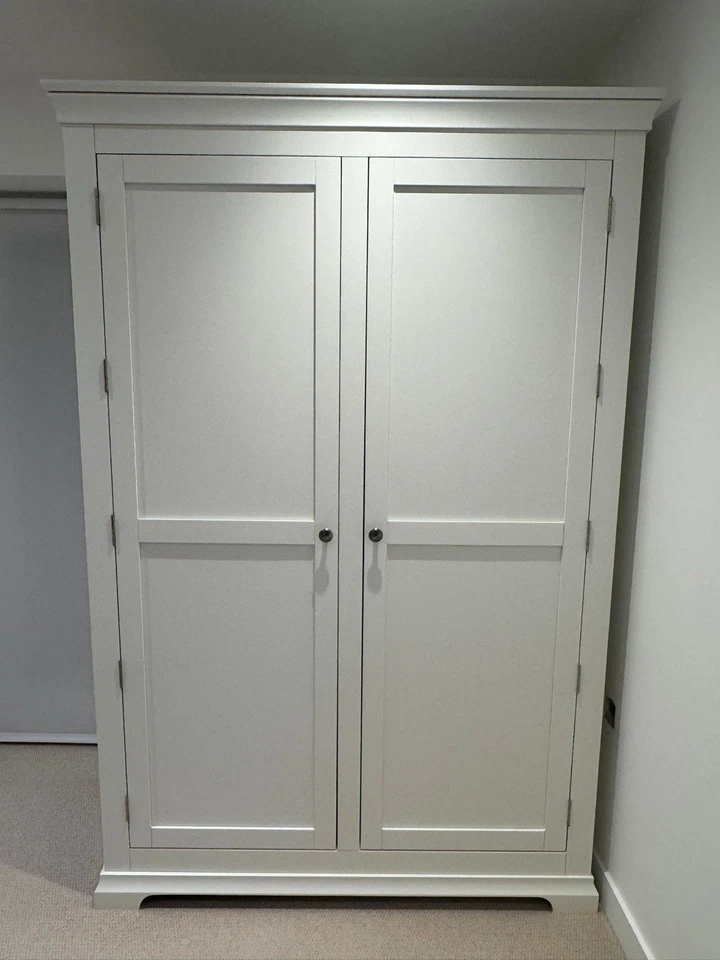 The Cotswold Company Chantilly Warm White Grande Double Wardrobe - RRP £850 - Image 1 of 1