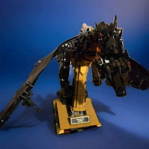 Flames Dragon Smaug Building Blocks Animal Model Fire SMAUG BUILT MOC - Picture 1 of 4