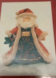 Hickory Stick H152 Craft Pattern Once Upon A Christmas 22" Doorstop St. Nicholas - Picture 1 of 5