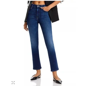 Jeans alla caviglia MOTHER The Insider High Rise in Mind Games 27 nuovi con etichetta - Foto 1 di 4