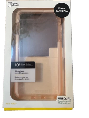 Funda BodyGuardz Ace Pro para Apple iPhone 8 Plus/7 Plus/6 Plus/6s Plus - Rosa Foto 1 de 2