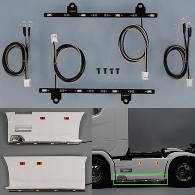LED PCB Side Light Lamp for Tamiya Scania 770S 6×4 56368 1/14 RC Car Truck - Image 1 of 4