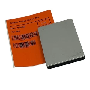 Seagate Backup Plus for MAC Portable External Hard Drive #1KAAP1-500 / 1 TB - Afbeelding 1 van 6