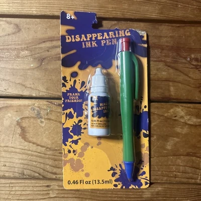 Magic Disappearing Pen & Ink Bottle Novelty Party Gag Prank Joke Fun - Image 1 of 2