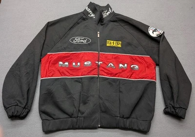 Chaqueta de bombardero de gran tamaño para mujer ZARA Ford Mustang Racing talla XS-pequeña  Foto 1 de 4