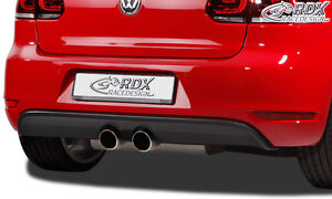 RDX Heckeinsatz für VW Golf 6 GTI GTD Heck Ansatz Blende Diffusor Hinten