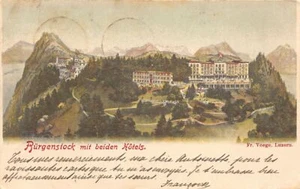Schweiz - BÜRGENSTOCK (NW) Hôtels - Verlag Fr. Voege - Picture 1 of 2