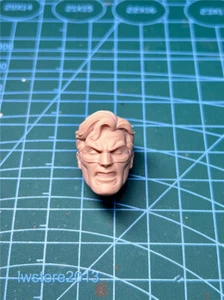 1:12 Angry Green Lantern Head Sculpt Carved For 6" Male Action Figure Body Toys - Picture 1 of 6