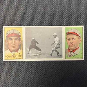 1912 T202 Bresnahan Harmon Caught Asleep Off First Hassan Triple Folder - Picture 1 of 9