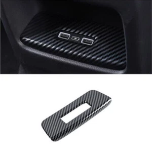 Carbon Fiber Rear USB Socket Charger Panle Trim For Honda CR-V CRV 2023 2024 - Picture 1 of 6