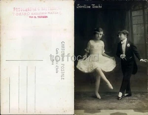 TEATRO-SORELLINE TOSCHI-FOTOGRAFICA MERIDIAN TORINO-C10-74 - Picture 1 of 1