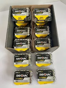 12pk Rayovac UltraPro AAA Alkaline Battery 24/Pack (288 total) Exp 12/2033 - Picture 1 of 6