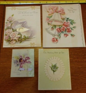 4 VINTAGE GREETING CARDS FROM 1947 {12} - Picture 1 of 9