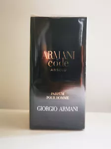 GIORGIO ARMANI CODE HOMME ABSOLU PARFUM 30 ML NEUF RARE - Bild 1 von 1