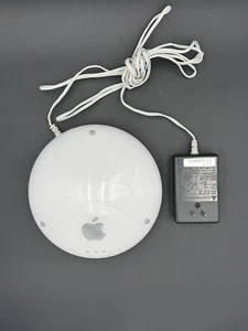 Vintage Apple Airport Base Station 2001 M8209LL/A With Box/Manual & Cords - Photo 1/4
