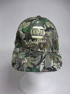 Baseballmütze NAPA Outdoors bestickt Woodland Cammo Strapback verstellbar - Bild 1 von 7