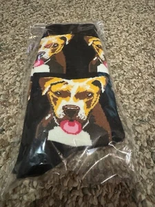Pitbull Terrier Socken schwarz - Bild 1 von 2