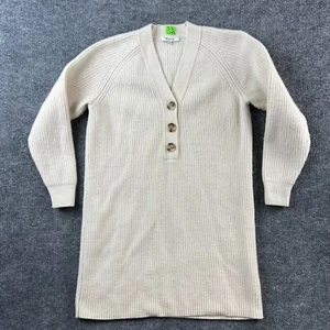 Madewell Sweater Women XXS 2XS Merino Wool Knit White Pullover Casual - Picture 1 of 13