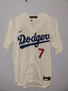 S LA Dodgers Blake Snell 7 jersey WHITE Men new hot baseball nike - Picture 1 of 2