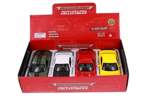 SHOWCASTS 2018 DODGE CHALLENGER SRT HELLCAT WIDEBODY - 4 1/24 DIECAST CARS - Picture 1 of 5