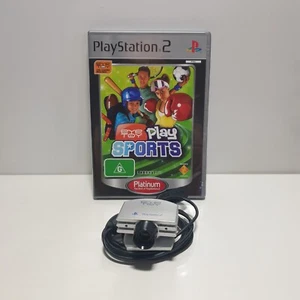 Eye Toy Play Sports + Camera + Box - PS2 **Free Postage** Sony PlayStation 2 - Picture 1 of 8