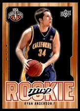 2008-09 Upper Deck MVP Ryan Anderson Rookie New Jersey Nets #220