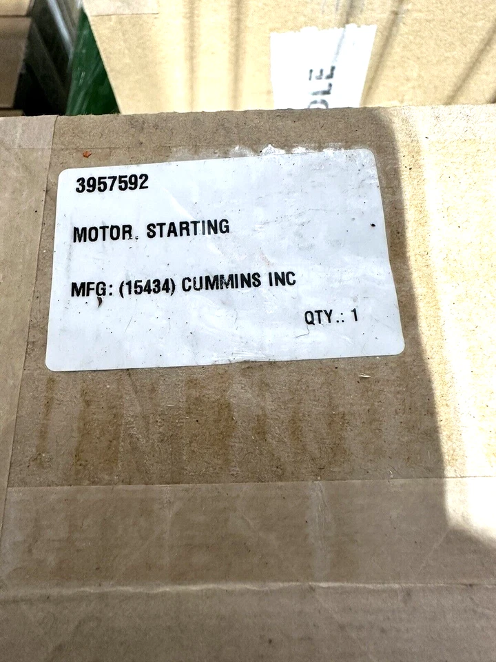 Cummins diesel engine starter 3920644 3922474 3957592 for W04D W04CT engine