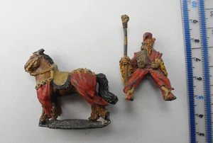 MAGO MONTADO Metal Pre-Ranura Aventurero Imperio Ejército Warhammer Años 80 B14 - Imagen 1 de 3